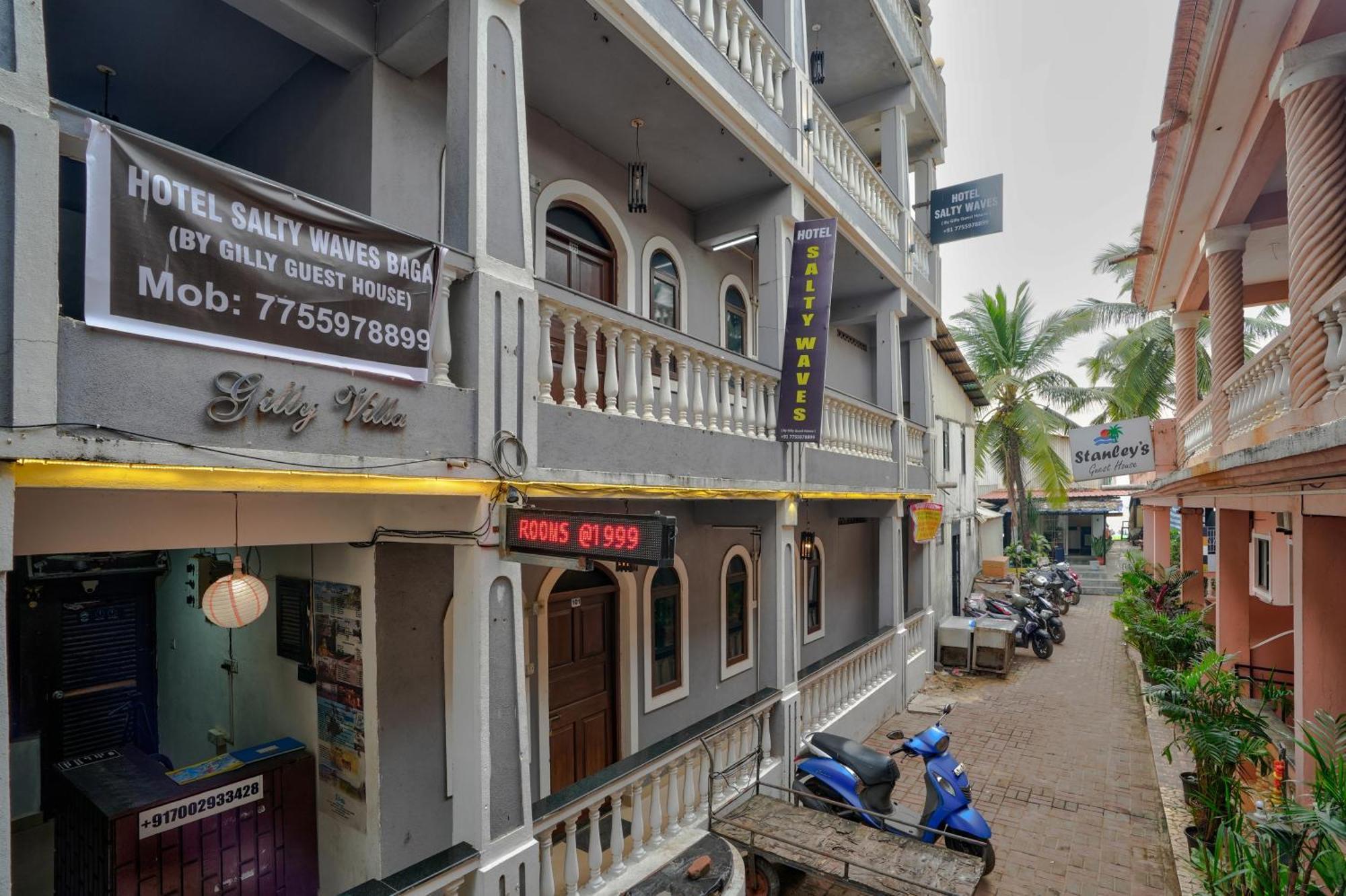 Hotel Salty Waves Baga Extérieur photo